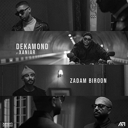 Cover artwork for Zadam Biroon by Dekamond Ft Xaniar Khosravi